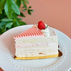 Strawberry Mille Crepes